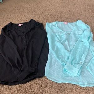 Two (2) candies blouses